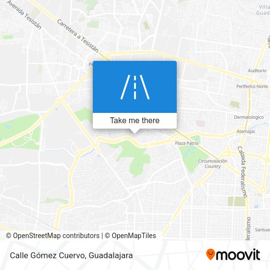 Calle Gómez Cuervo map
