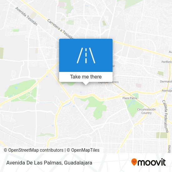 Avenida De Las Palmas map