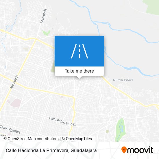 Calle Hacienda La Primavera map