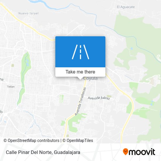 Calle Pinar Del Norte map