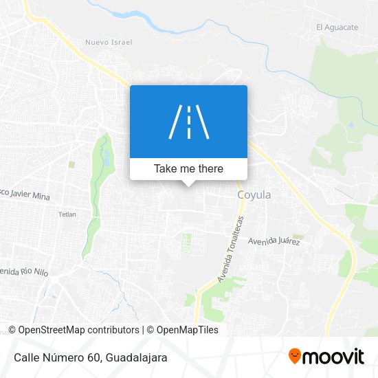 Calle Número 60 map