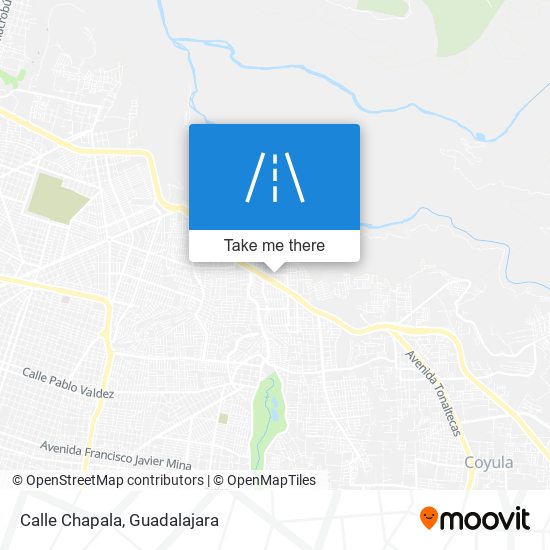 Calle Chapala map