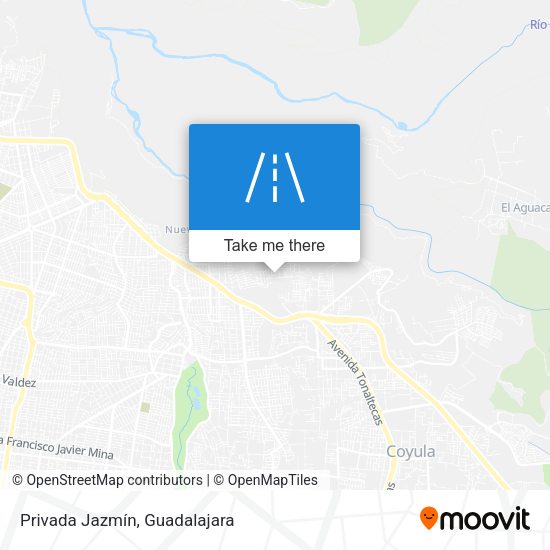 Mapa de Privada Jazmín