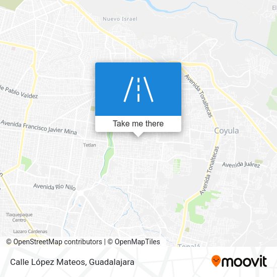 Mapa de Calle López Mateos