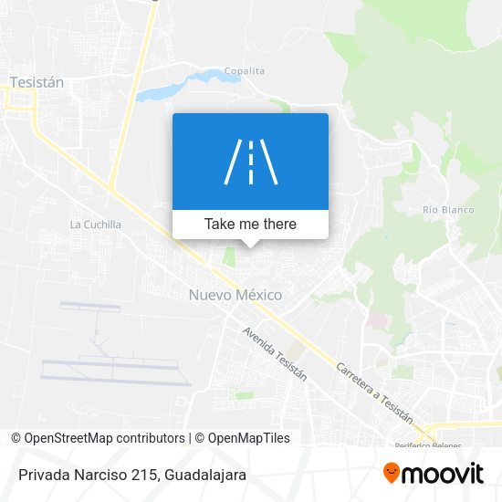 Privada Narciso 215 map