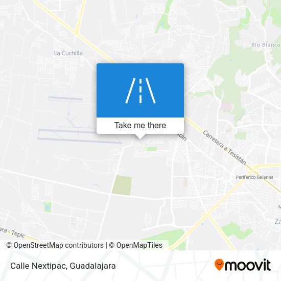 Mapa de Calle Nextipac