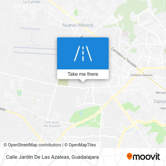 Calle Jardín De Las Azaleas map