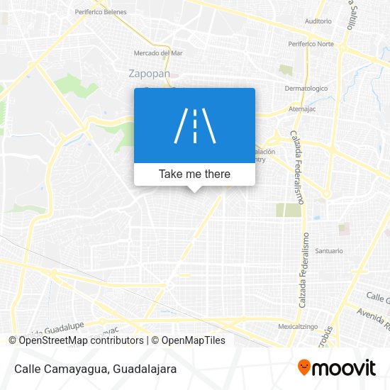 Calle Camayagua map