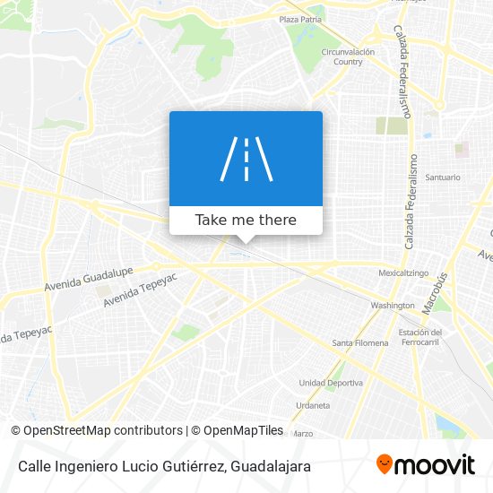 Mapa de Calle Ingeniero Lucio Gutiérrez