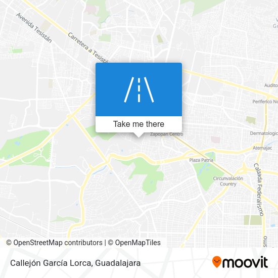 Mapa de Callejón García Lorca
