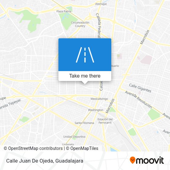 Calle Juan De Ojeda map