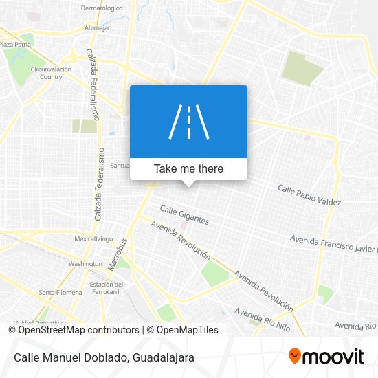 Calle Manuel Doblado map
