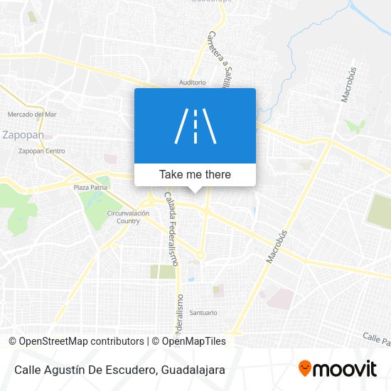 Calle Agustín De Escudero map
