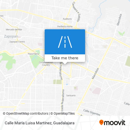 Calle María Luisa Martínez map