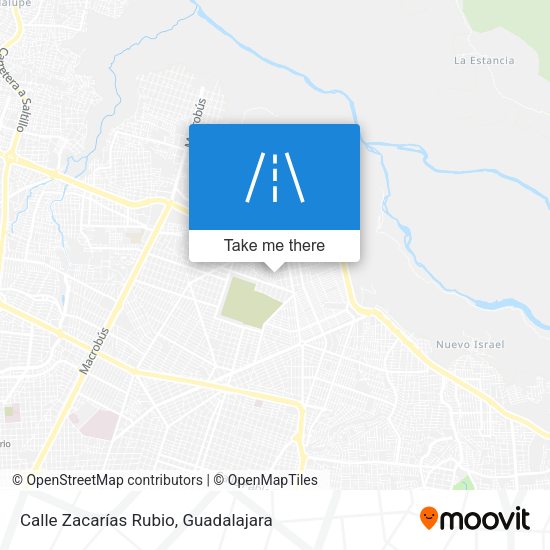 Calle Zacarías Rubio map