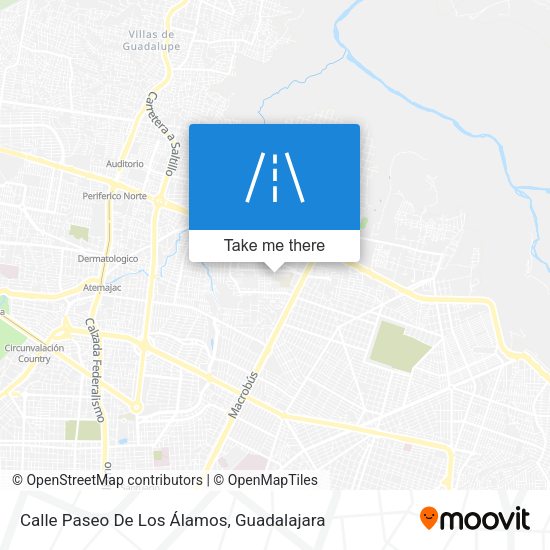 Calle Paseo De Los Álamos map