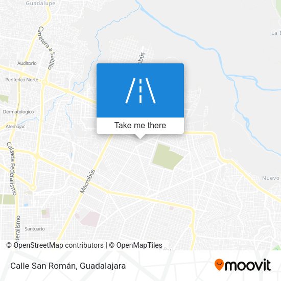 Mapa de Calle San Román
