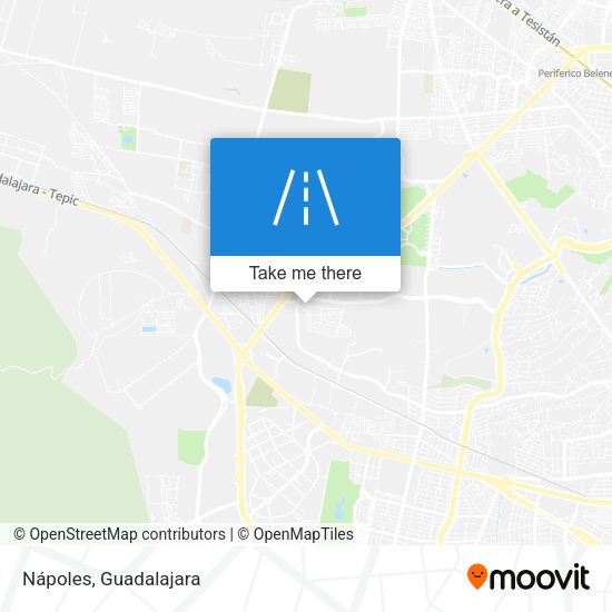 Mapa de Nápoles