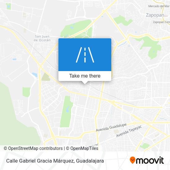 Calle Gabriel Gracia Márquez map