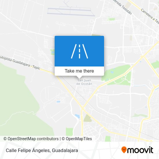 Mapa de Calle Felipe Ángeles