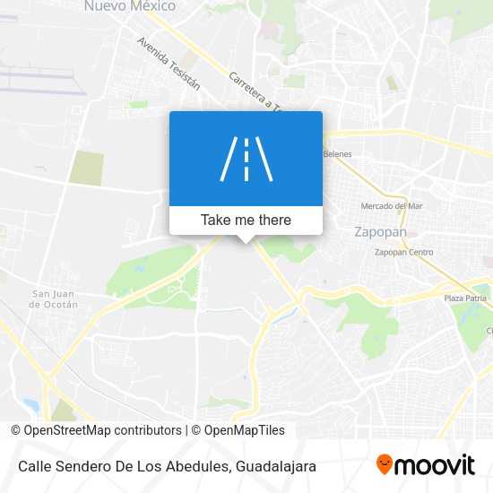 Calle Sendero De Los Abedules map