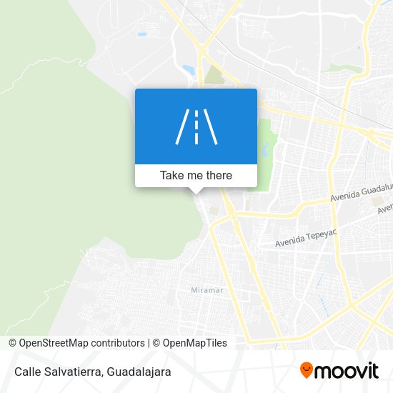 Mapa de Calle Salvatierra