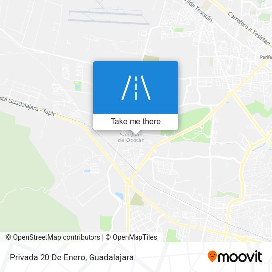 Privada 20 De Enero map