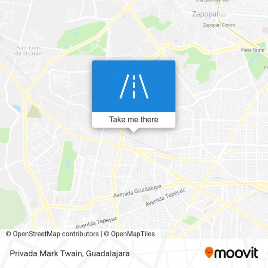 Privada Mark Twain map