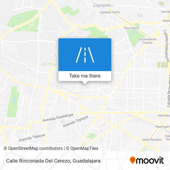 Calle Rinconada Del Cerezo map