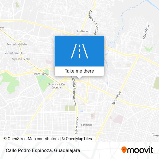 Calle Pedro Espinoza map