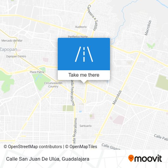 Mapa de Calle San Juan De Ulúa
