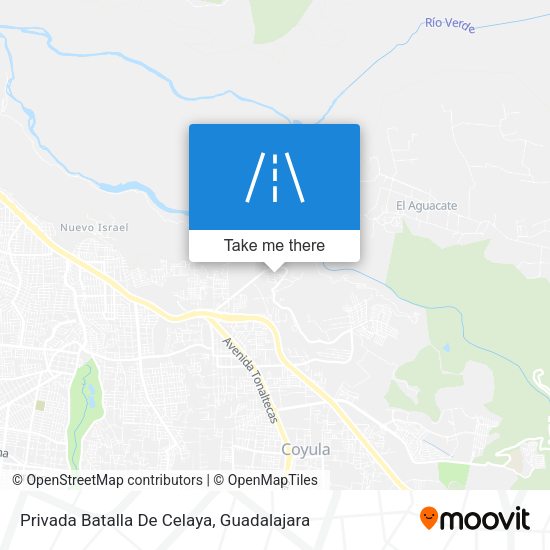 Privada Batalla De Celaya map