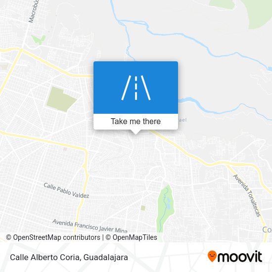 Calle Alberto Coria map