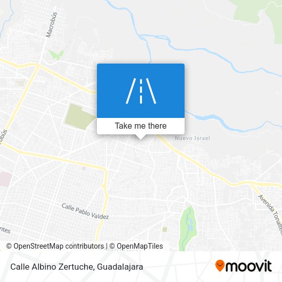 Calle Albino Zertuche map