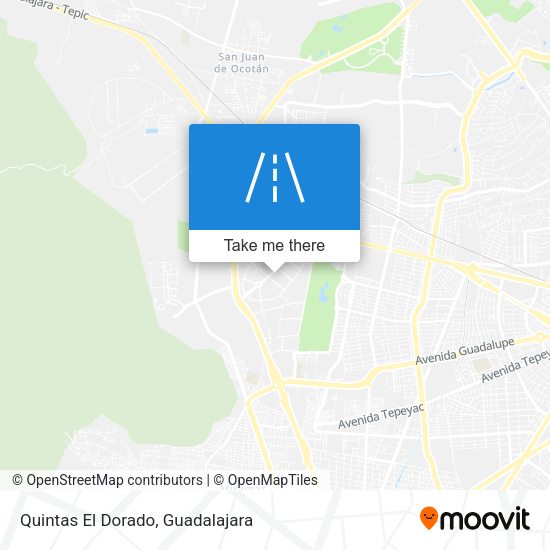 Mapa de Quintas El Dorado