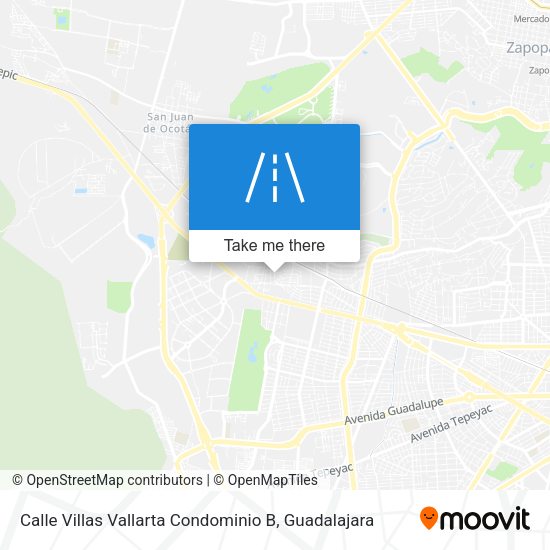 Calle Villas Vallarta Condominio B map