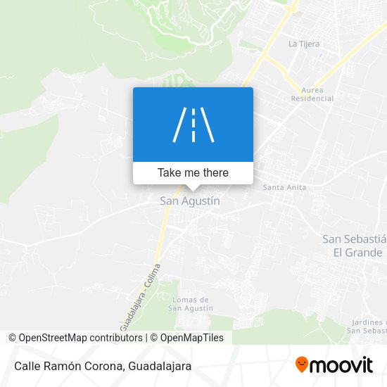 Calle Ramón Corona map