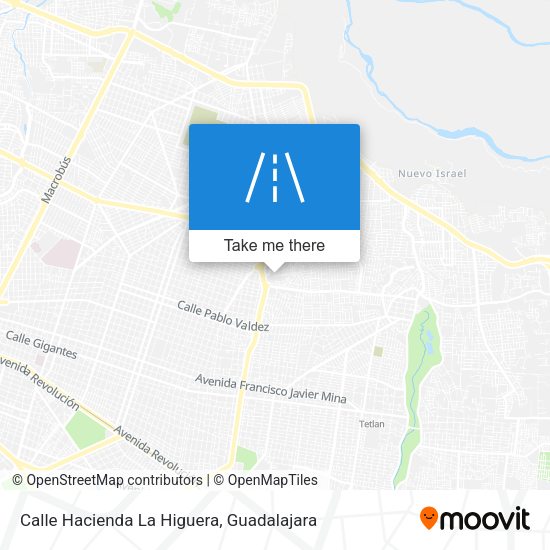 Calle Hacienda La Higuera map