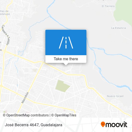 José Becerra 4647 map