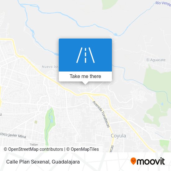 Calle Plan Sexenal map