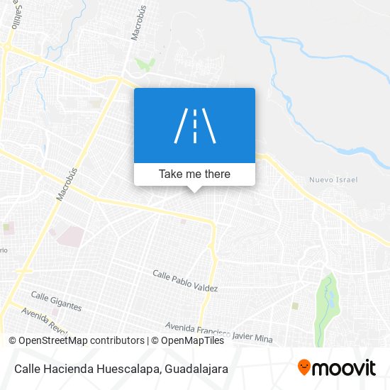 Calle Hacienda Huescalapa map