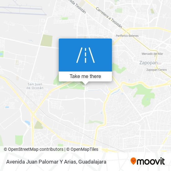 Avenida Juan Palomar Y Arias map