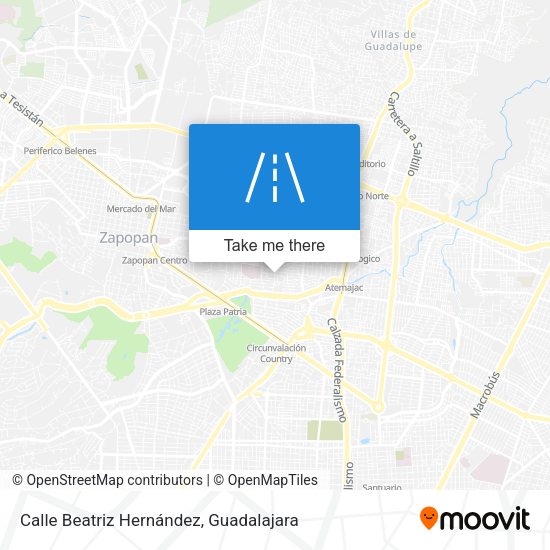 Calle Beatriz Hernández map
