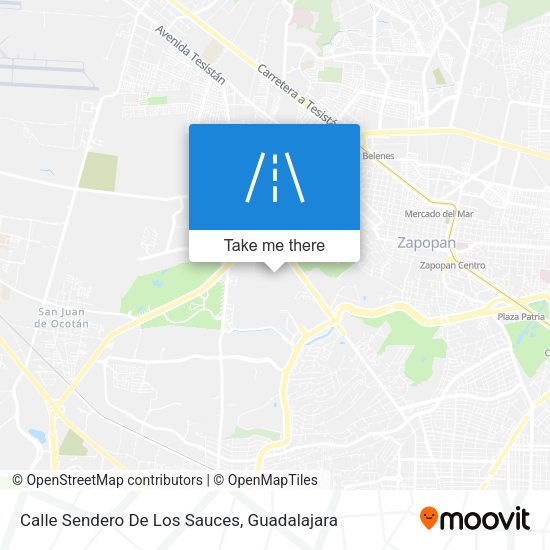 Calle Sendero De Los Sauces map