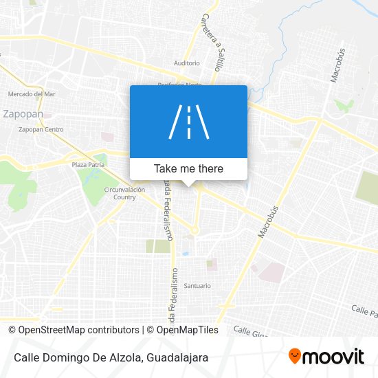 Calle Domingo De Alzola map