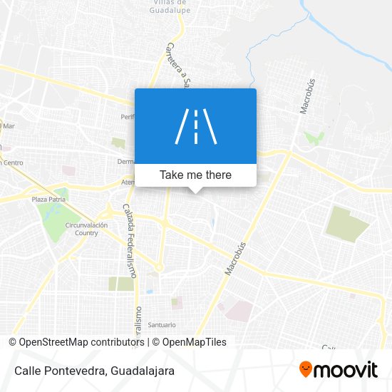 Mapa de Calle Pontevedra