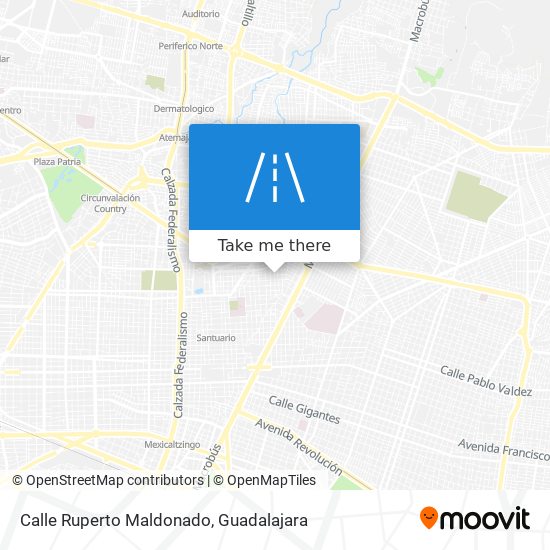 Calle Ruperto Maldonado map