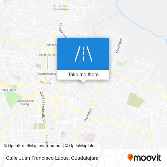 Mapa de Calle Juan Francisco Lucas