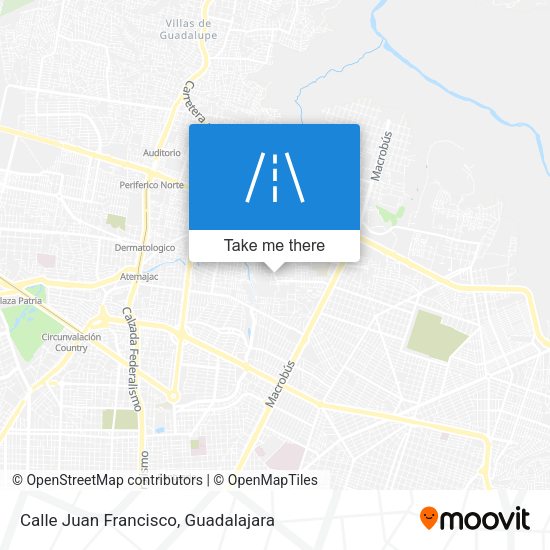 Calle Juan Francisco map