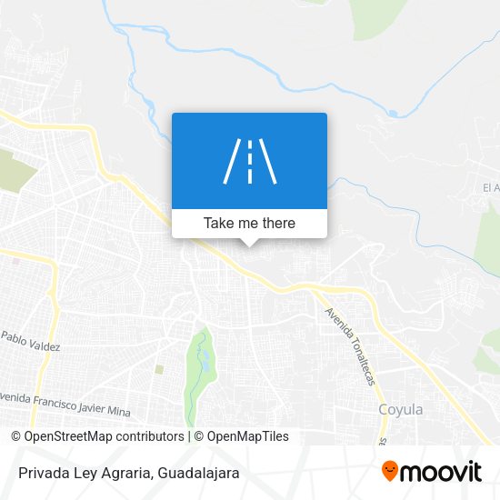 Mapa de Privada Ley Agraria